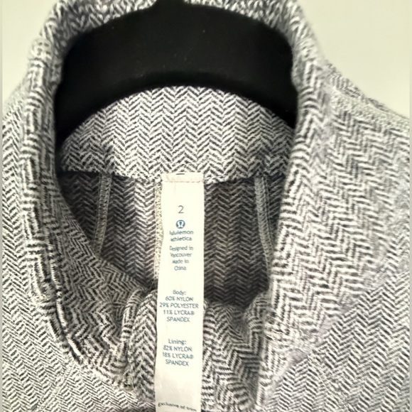 Lululemon Define Zip Up Jacket Women's - Heathered Grey - Picture 6 of 7